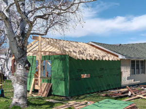 Residential roofing project in Vermont